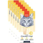 WANPY - Kipfilet puur - voor kat - 6x 25 gram