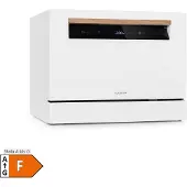 Klarstein Lagoona vaatwasmachine 1380W 6.5L 6 couverts touch