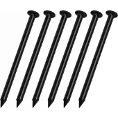 WT&D Set van 260 stalen nagels (2.0x40 mm, zwart)
