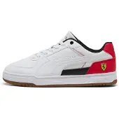 Puma Ferrari Caven III sneakers uniseks, Rood/Wit, Maat 41