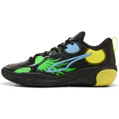 Puma MB World.01 uniseks basketbalschoenen, Zwart, Maat 43