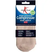 Lucovitaal Koper compressie sok maat 42-47 huidskleur