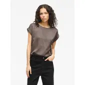 Vila Shirt 'VIEllette' mokka