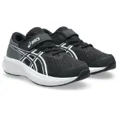 Asics Patriot 14 hardloopschoenen zwart/wit Jongens/Meisjes Mesh - maat 32.5