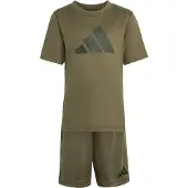 Adidas Trainingspak 'Seasonals' olijfgroen / zwart