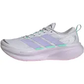 Adidas Supernova Glide Hardloopschoenen Dames Zilvergrijs Paars Mintgroen