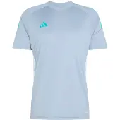 Adidas Functioneel shirt 'Tiro 26 Essentials' turquoise / basaltgrijs