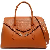 Secret Pon Pon Handtas cognac