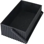 Sceltevie opbergbox Omnioffre S, kunststof, polyester, zwart, 228912