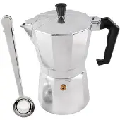 Semoic Mokkapot 300 ml 6 kopjes espresso-maker op het fornuis met