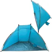 Summertime Beach Shelter - strandtent blauw - incl. scheerlijnen