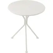 Jline tafel Tripod Rond - metaal - wit - small