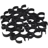 Tlily Champagnefles Clips Champagnefles Enkele Houder Veiligheidsclips voor Kaars (24 Stuks)
