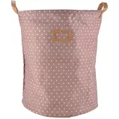Tlily Waterdichte Wasmand Cadeauzakje Kledingopbergmand Thuis Kledingemmer Kinderspeelgoed Opbergruimte Wasmand Roze