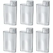 ISTOVO 6-Delige Wasmiddeldispenser, Wasverzachterdispenser, Wasmiddelorganizer voor Wasruimteorganisatie