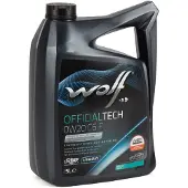 WOLF Officialtech C6 F Sae 0w-20 Motorolie 5l