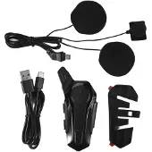 Tlily Motorfiets -Headset Intercom-Interconnectie Buitenrijden Headsetcommunicatie met Ruisonderdrukkingsfunctie