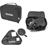 Godox S-bracket Bowens + Softbox 60x60cm + Grid