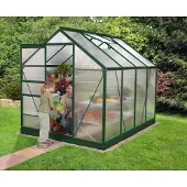 Vitavia Tuinkas Venus 5000 - Polycarbonaat 4mm - Smaragd - 195x257x197cm