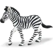 Safari Ltd. Zebra Foal Figurine - Lifelike 3,5 " Figuur - Educatief speelgoed voor jongensmeisjes en kinderen van 3+