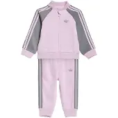 Adidas Joggingpak 'Sst' antraciet / rosa