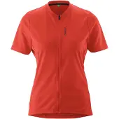 Gonso - Women's Sitivo Jersey Green - Fietsshirt 42, rood