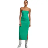 Urban Classics Jurk groen
