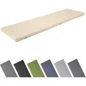 Garronda Bankkussen 140x40 cm – 4 cm dik – Waterafstotend & UV-bestendig – Cappuccino GD-AM-Dino