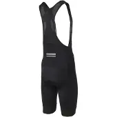 Agu Essential Fietsbroek Heren met Zeem – Core Pad Zeem – Mesh Bretels – Ademend – Zwart – Maat S