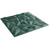 vidaXL Wandpanelen 12 st 50 x 50 cm Amethist Groen XPS Schuim
