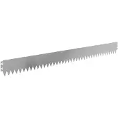 vidaXL Gazonrand 10 st 103 x 10 cm Staal zilver