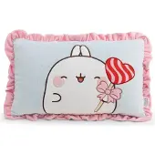 Nici Molang Rectangular Cushion 43x25 Cm Roze Kinderen