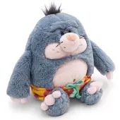 Nici Mole Berti Bermuda Teddy 20 Cm Grijs Kinderen