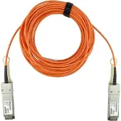 BlueOptics Brocade 40G-QSFP-AOC-0201 Compatibel BlueOptics AOC QSFP BO252503K2M, Zendontvangers, Oranje