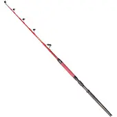 Hart Cimarron Trolling Rod Rood,Zwart 1.78 m / 80 Lbs