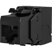 Techly Keystone RJ45 - Cat6 U/UTP (Zwart)