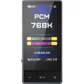 Fiio QX13 - Draagbare high-res muziekspeler - 900mW dual DAC - Zwart