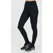 Endurance - Women's Elinor Windblock Tights - Legging 36, zwart