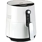 Heinner Heteluchtfriteuse – 1300W – 2,6L Mand – 3,6L Bereidingspan – Instelbare Thermostaat 0–200°C – Timer – Anti-aanbaklaag – Oververhittingsbeveiliging – Wit