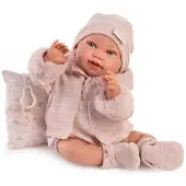 MuÑecas Antonio Juan Newborn Pipa Winter Doll Roze Kinderen