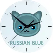 Art-Dog Klok – Blauwe Rus