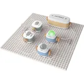 KIDYWOLF KIDYELEC STARTER – Educatieve Elektriciteitsset voor Kinderen met 11 Onderdelen & 99 Opstellingen