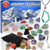 Sonstiges Adventskalender 2024: Kinderen, kristallen, fossielen, edelstenen, kerstkalender