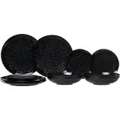 Sambonet Servies Porcelain Eclipse Night (12-Delig)