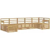 Syfax Buiten bankenset 7 pcs Wit