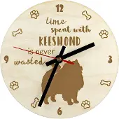 Art-Dog Klok – Keeshond