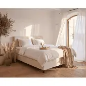 Beddenleeuw Boxspring Fieke 140x200 | Twijfelaar | Bed 140x200 |