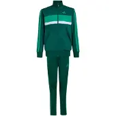 Adidas Sportswear junior trainingspak - groen Jongens/Meisjes Polyester Opstaande kraag - maat 164