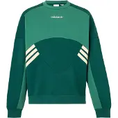 Adidas Sweatshirt 'Munich 93' crème / smaragd / spar