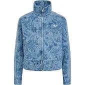 Adidas Tussenjas 'Liberty London Firebird' blauw denim / wit